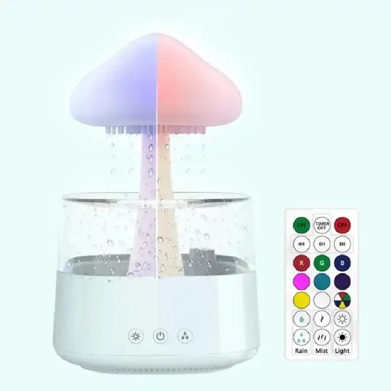 Cloud & Raindrop LED Aromatherapy Humidifier