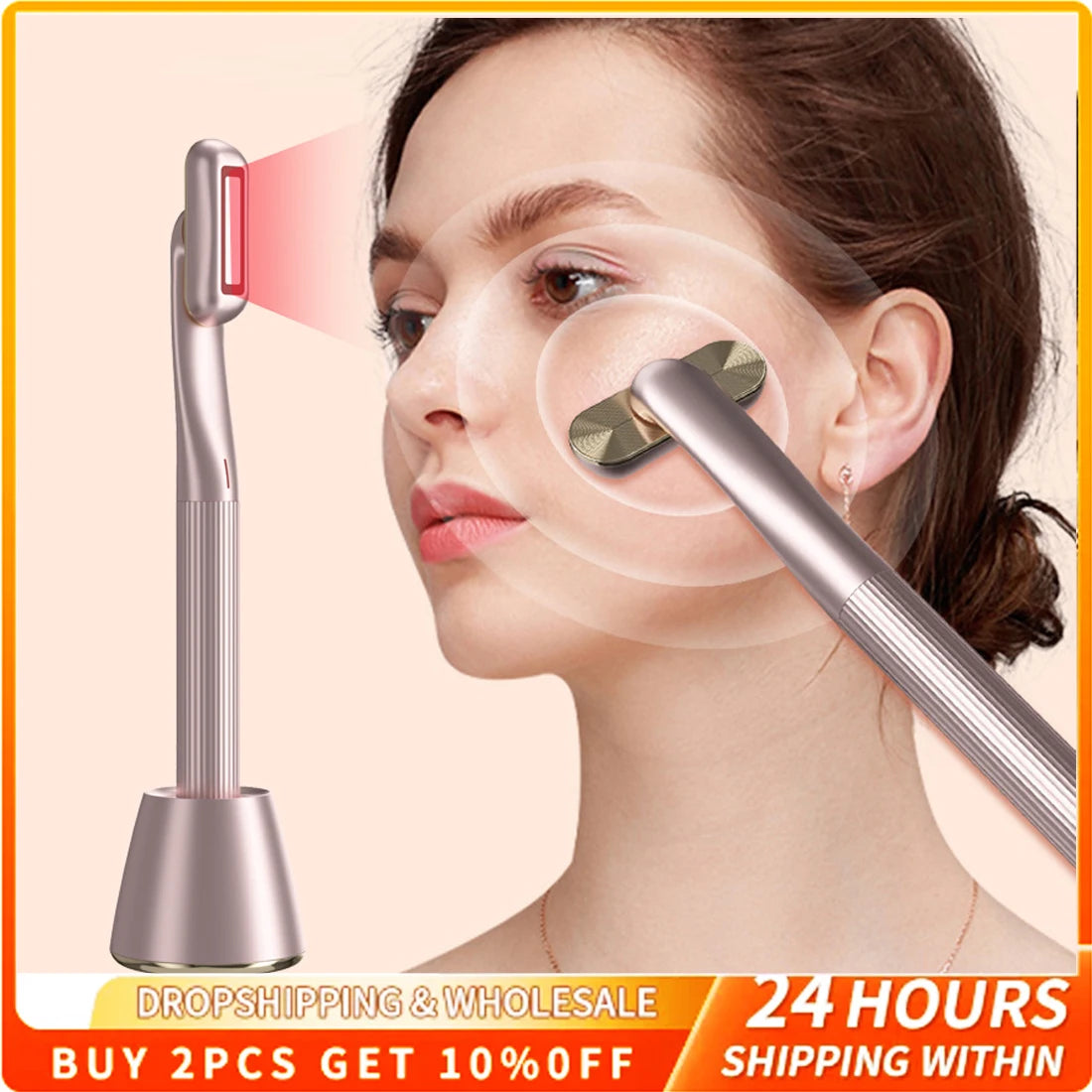 Mini Microcurrent Face Lift Device Roller,Lift The face and Tighten The Skin, Wrinkle Remover Toning skin care & tools(facial)