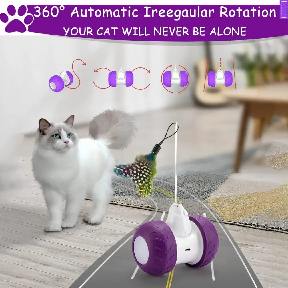 ATUBAN Automatic Interactive Cat Toy