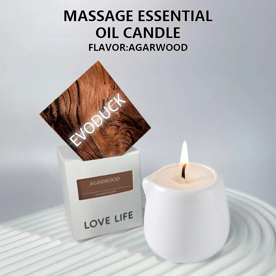 Fruity Scented Massage Candle