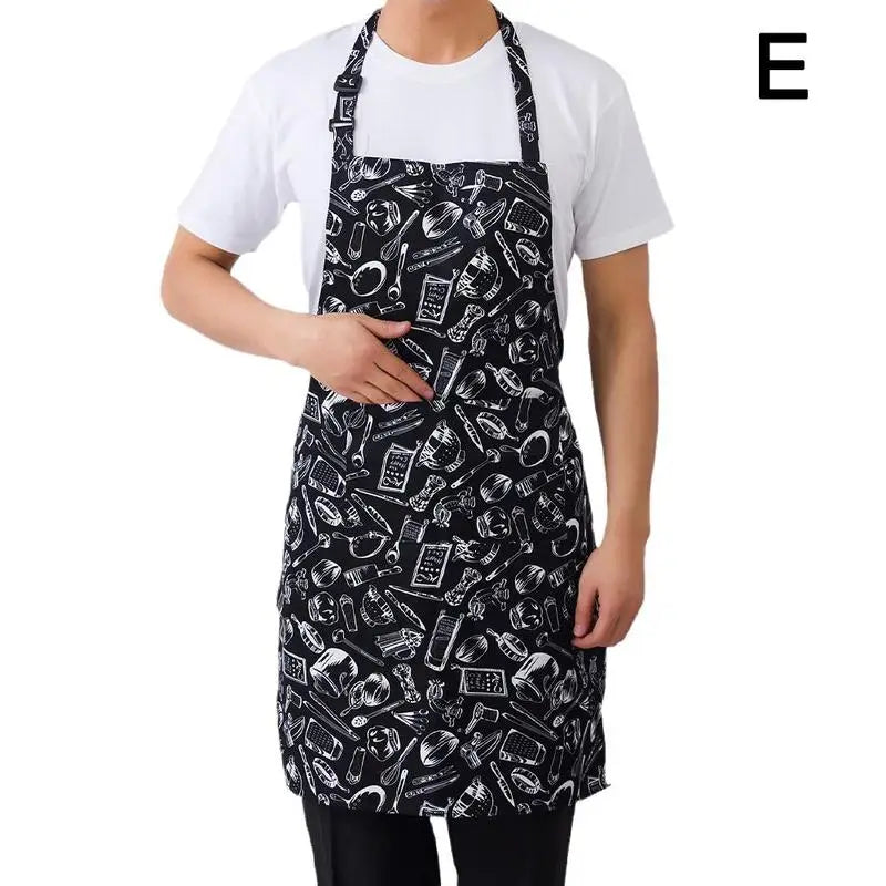 Chef Halterneck Apron with Pockets