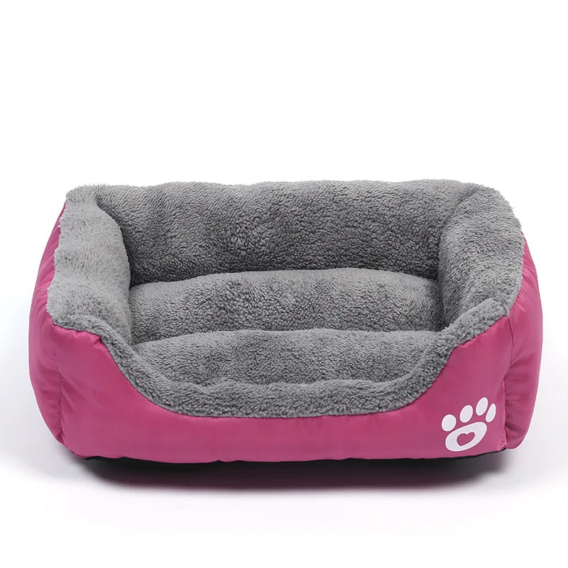 Plush Pet Bed for Cats and Dogs