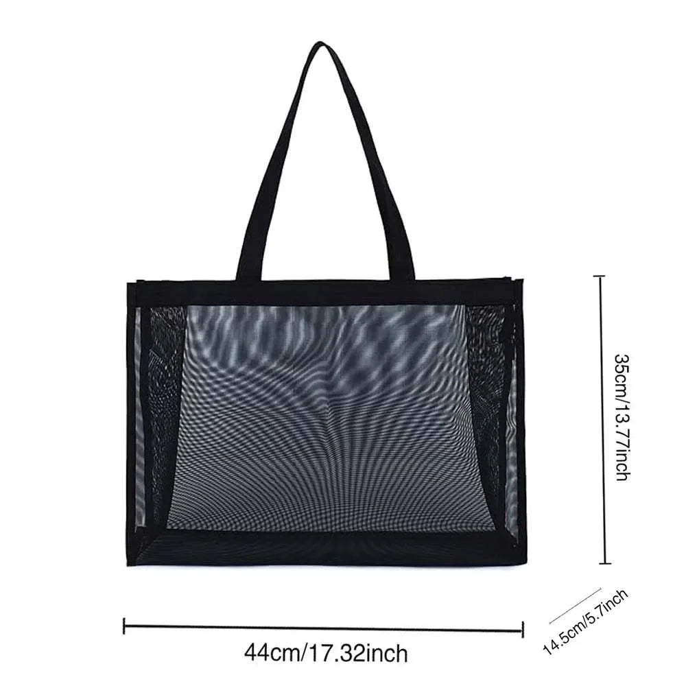 Transparent Organizer Tote Bag