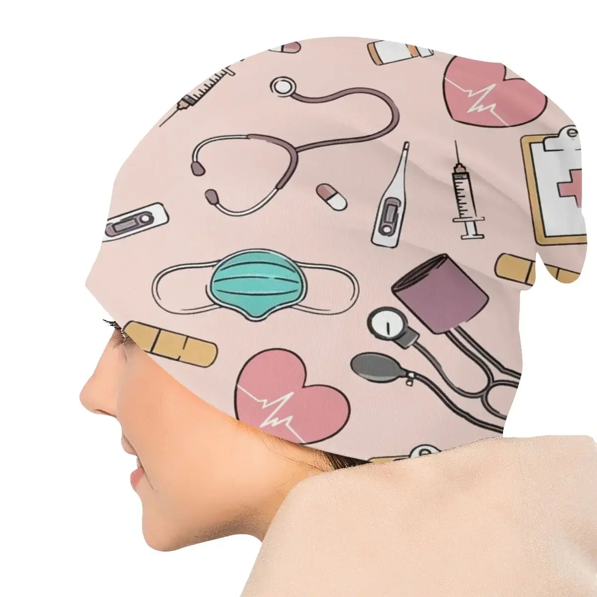 Funny Nurse Bonnet Beanie