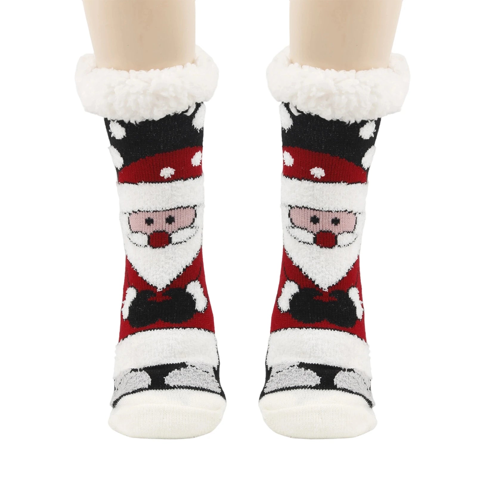 Women'S Christmas Socks Floor Socks Snow Boots Thickened Fleece Home Sleep Socks Carpet Sock Covers Winter Warm Socks Women