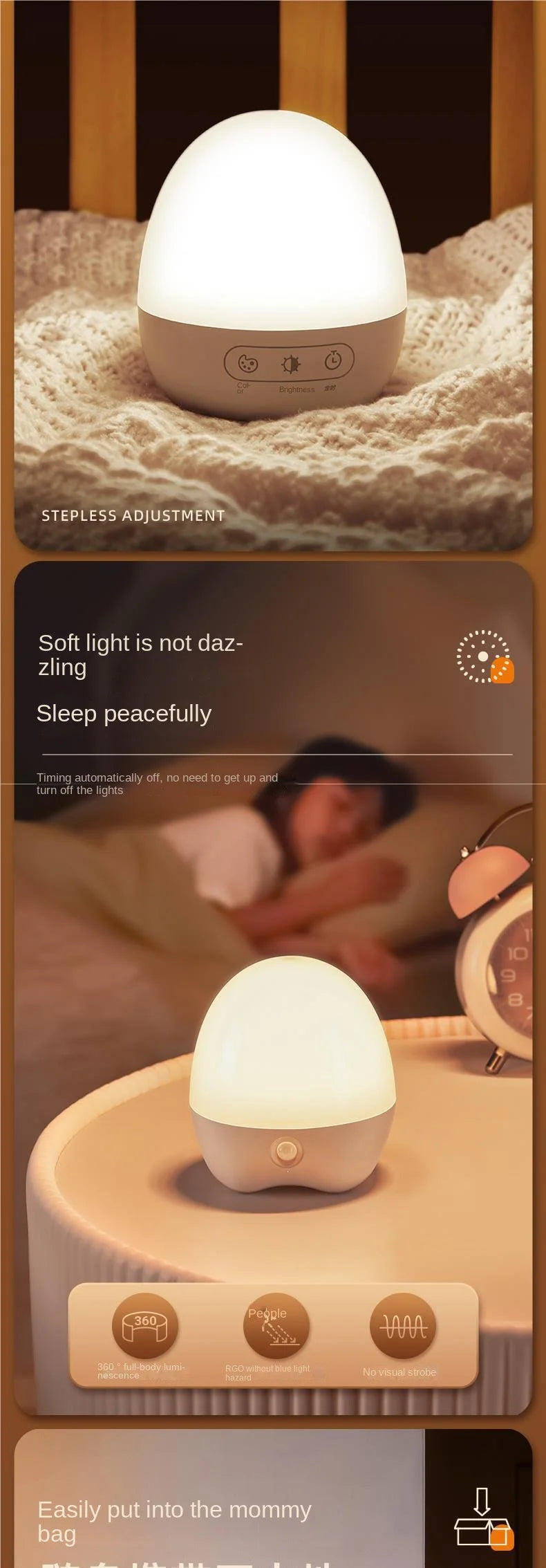 GUIG Charging Induction Night Light