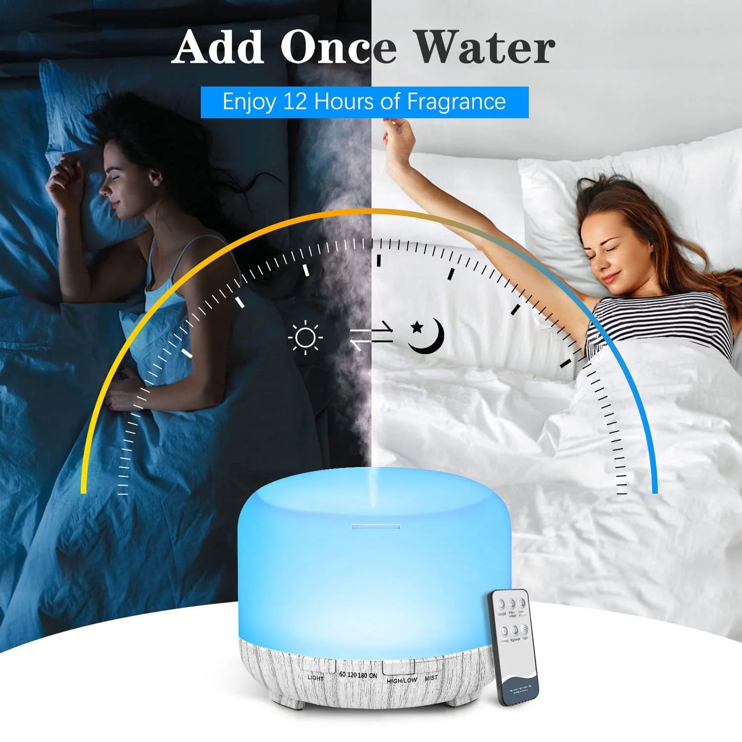 Aromatherapy Oil Diffuser Humidifier