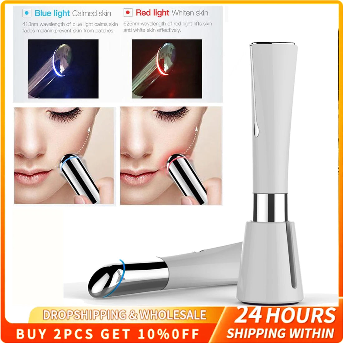 Mini Microcurrent Face Lift Device Roller,Lift The face and Tighten The Skin, Wrinkle Remover Toning skin care & tools(facial)