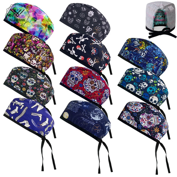 Hemming Cotton Skull Cartoon Hat