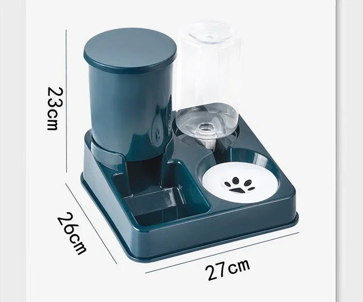 Automatic Cat Feeder & Water Dispenser Set