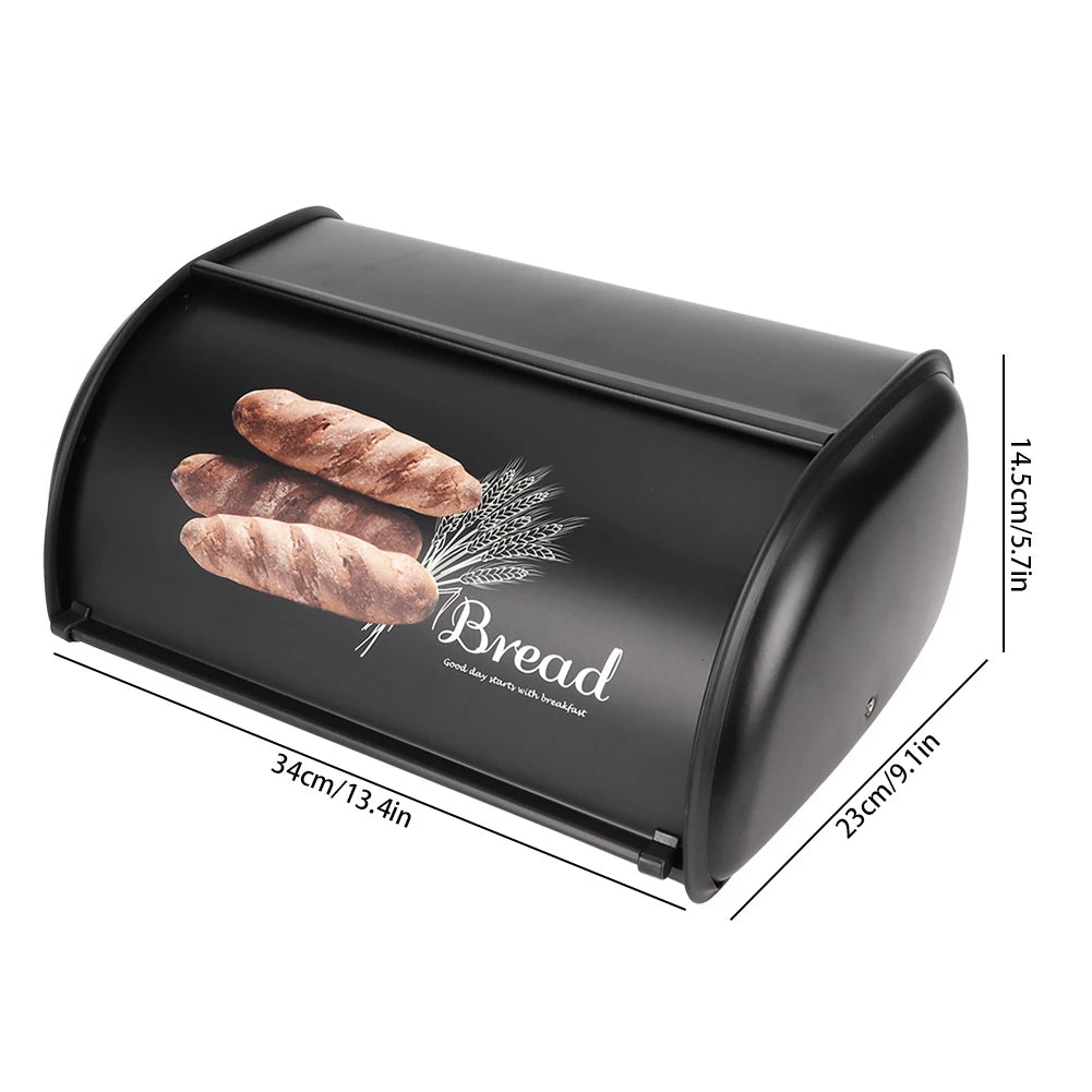 Large Capacity Stainless Steel Bread Bin
