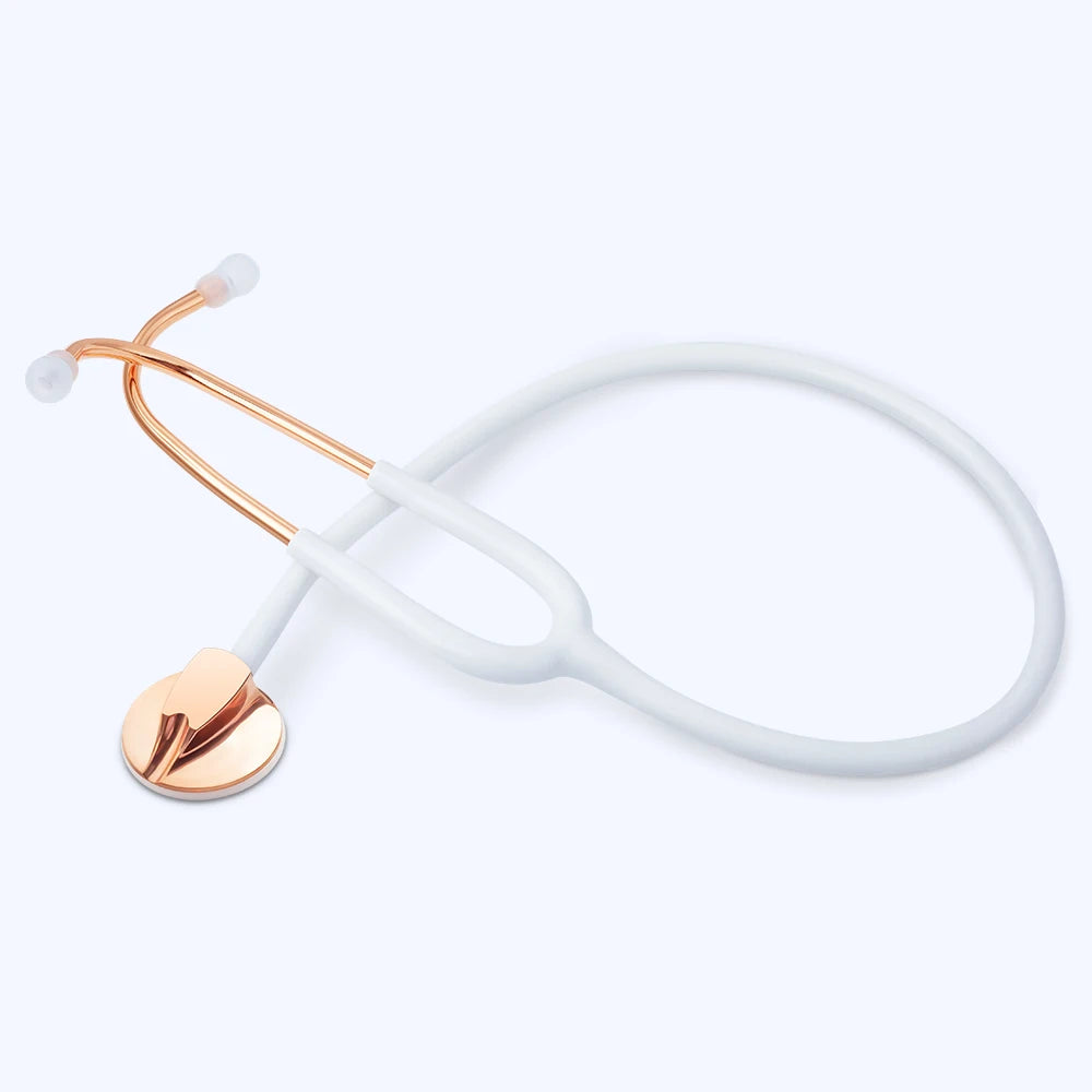 Professional Medical Single Head DoctorStethoscope Medical Equipment Device Heart Lung Cardiology Stethoscopes Nurse Student Vet