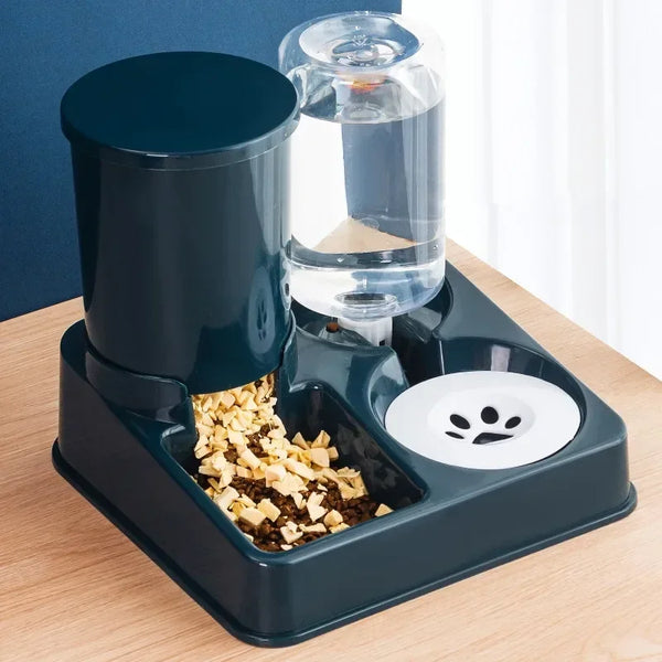 Automatic Cat Feeder & Water Dispenser Set
