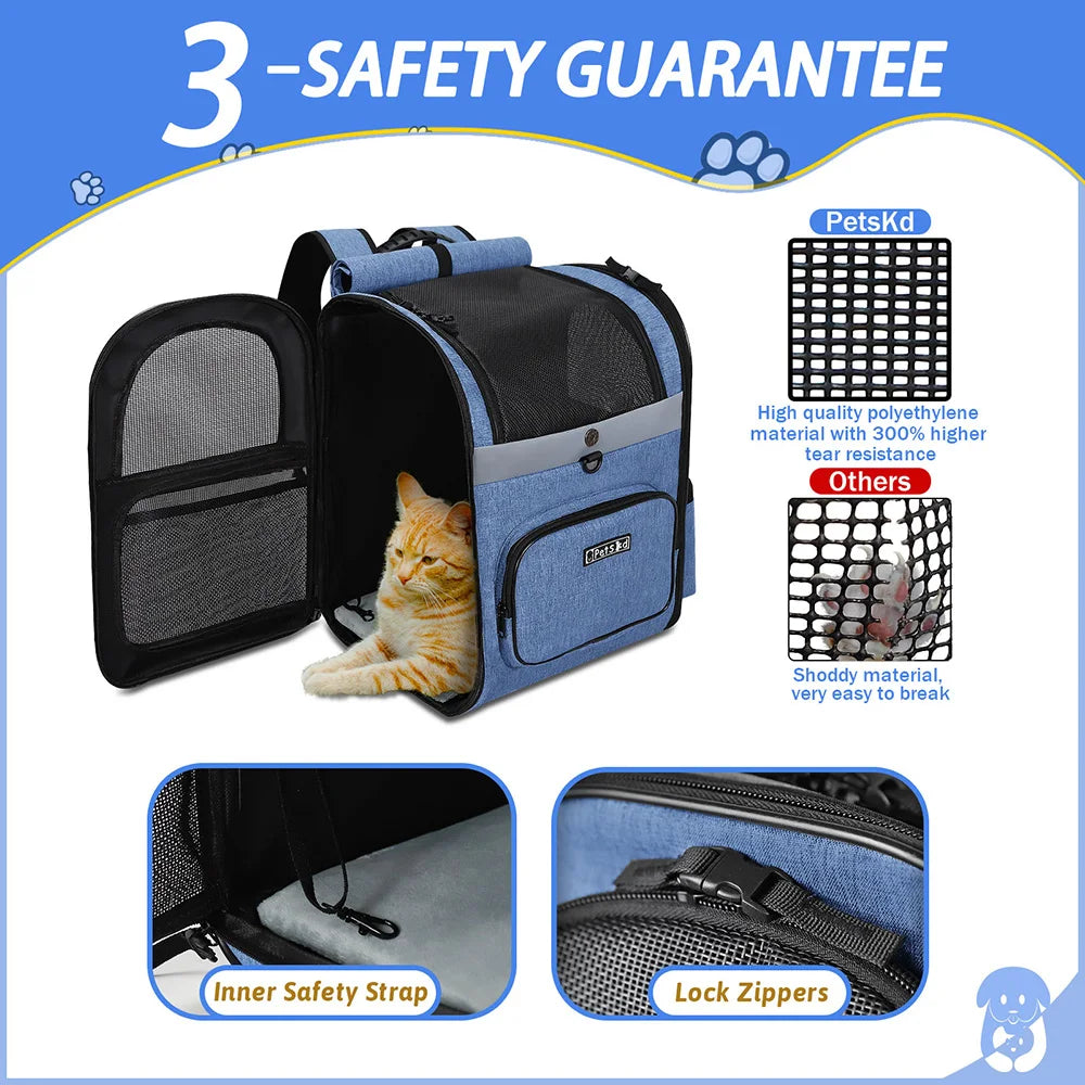 Pet Dog Carrier Backpack Travel Bag