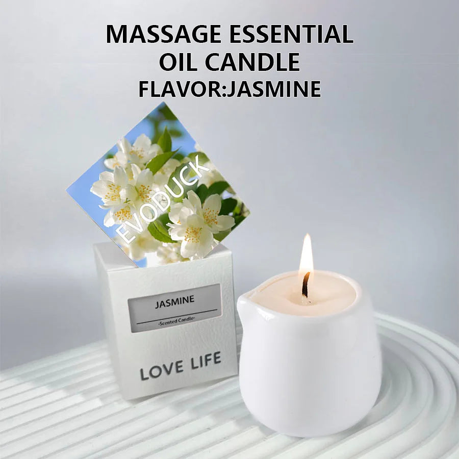 Fruity Scented Massage Candle
