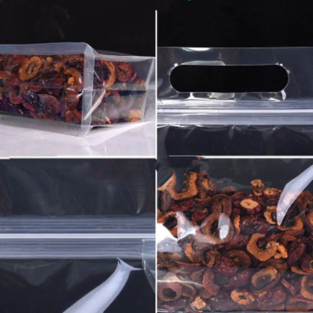 Clear Plastic Zipper Pouches