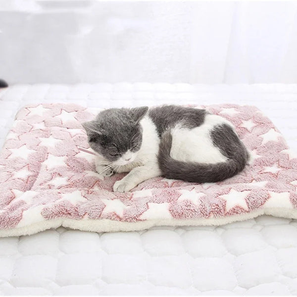Flannel Cat Sleeping Mat