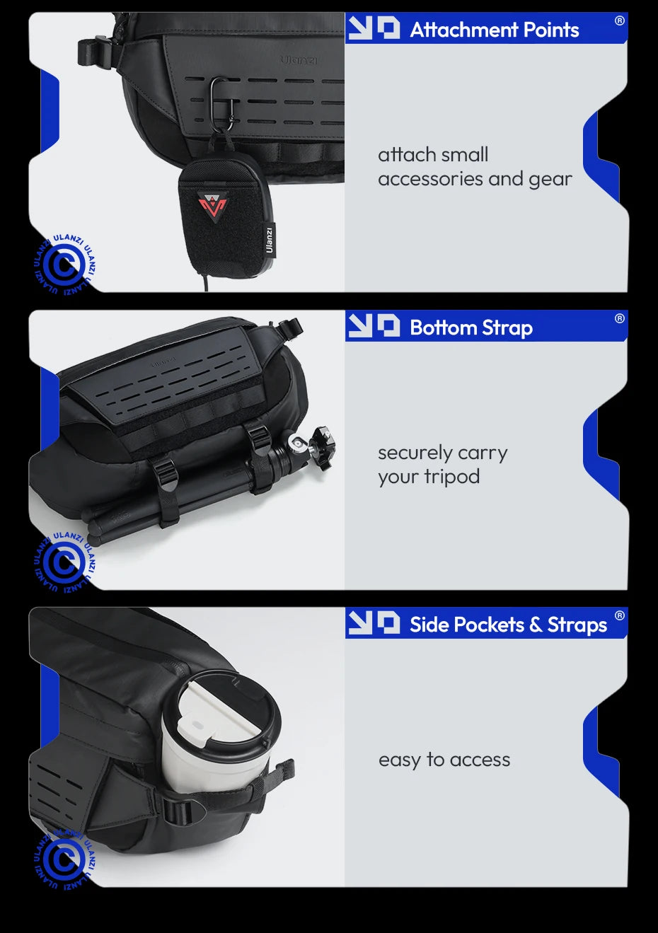 Ulanzi Outdoor Sling Camera Bag