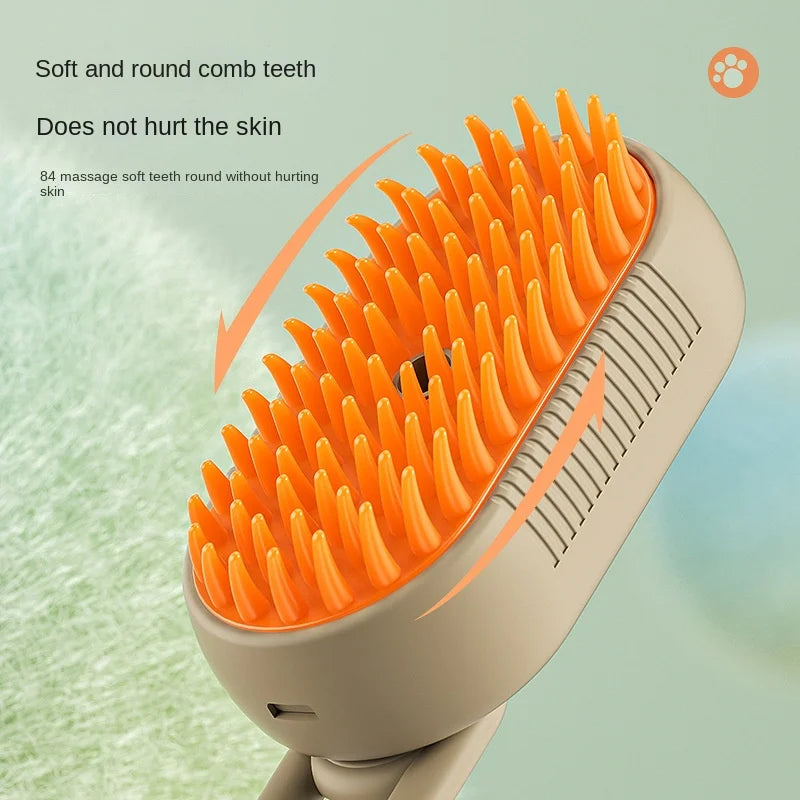 3-in-1 Electric Pet Grooming Brush