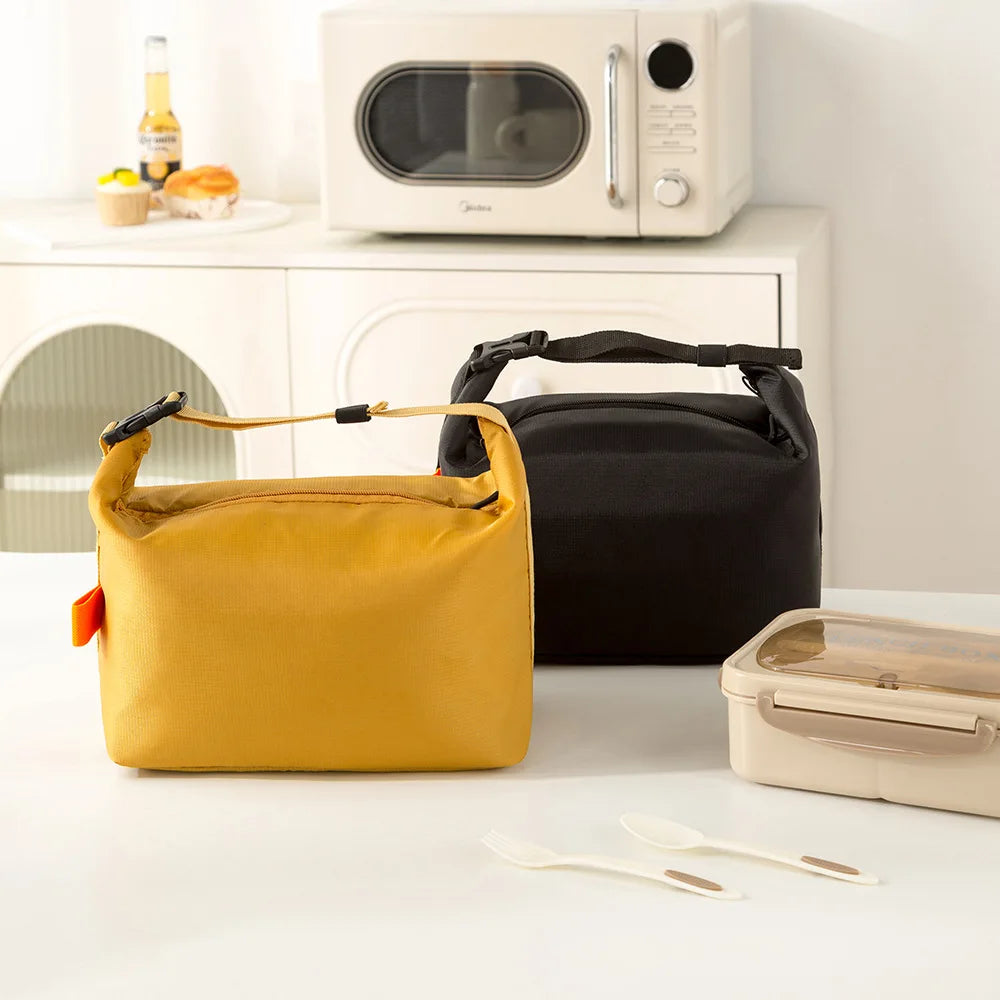 1pcs Lunch Pack Insulated Bento Bag Aluminium Foil Lunchbox Ice Bag Portable Dinner Picnic Food Storage Handbag