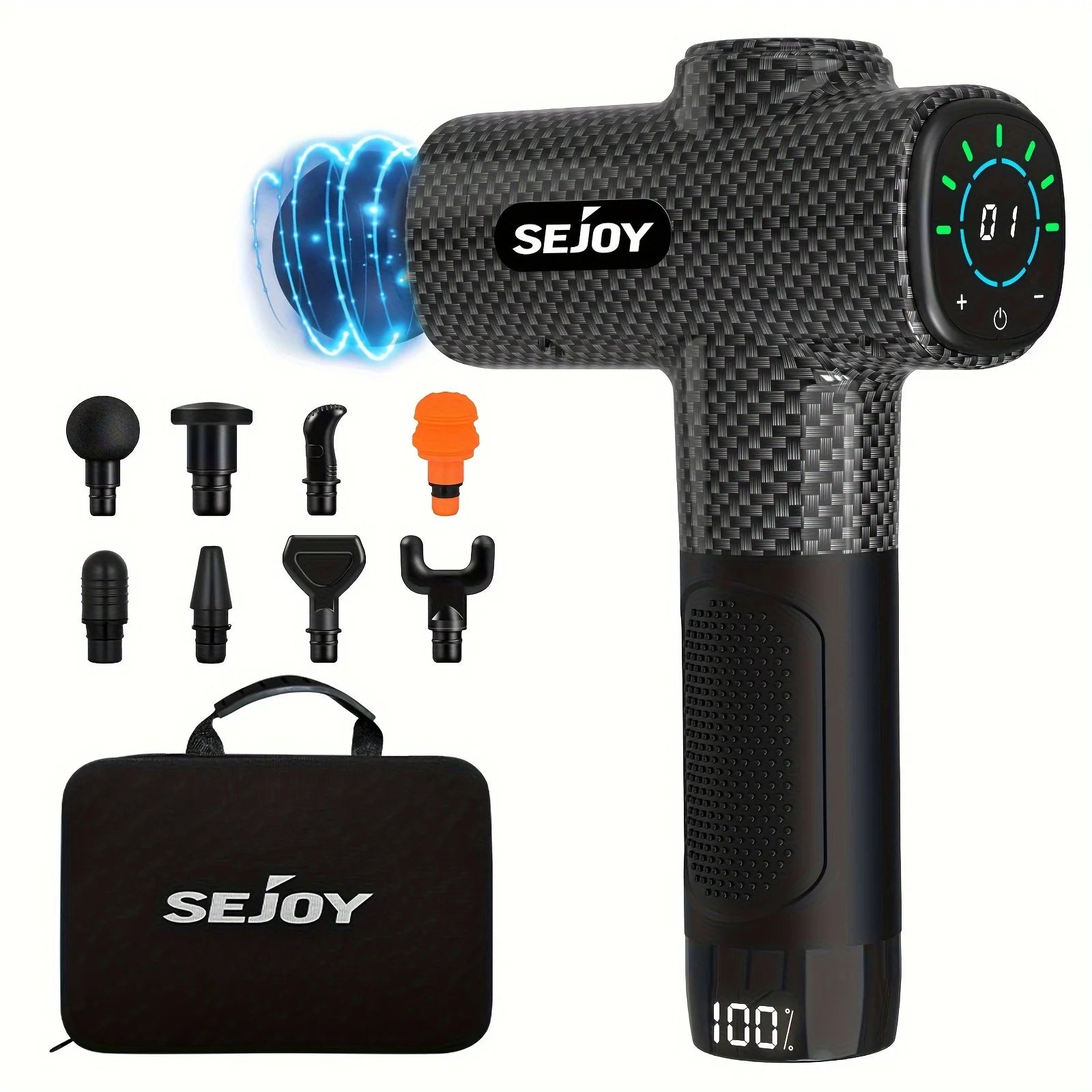Sejoy 30-Speed Percussion Massage Gun
