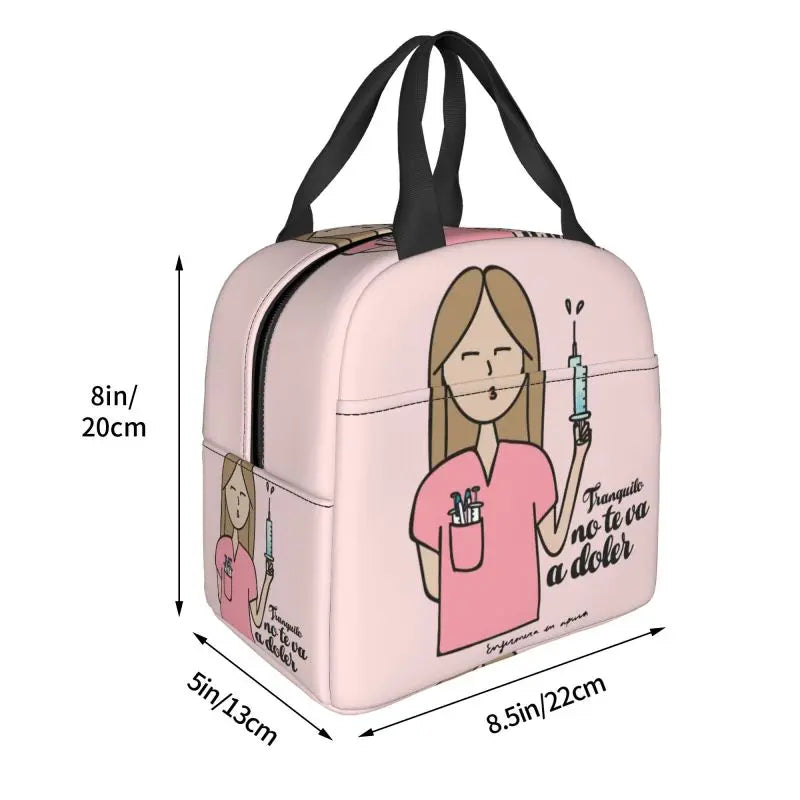 Enfermera Doctor Nurse Lunch Bag