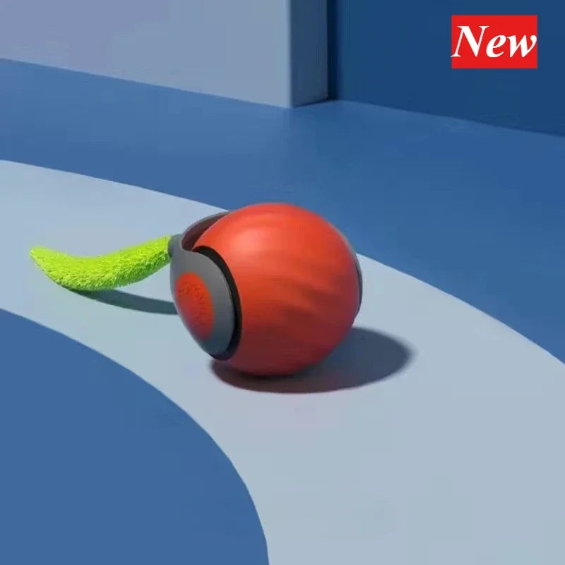 Smart Electric Cat Toy Ball with Feather Teaser