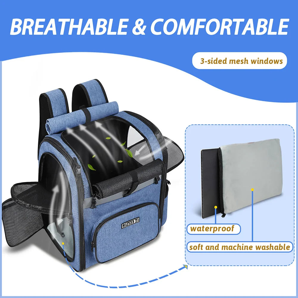 Pet Dog Carrier Backpack Travel Bag