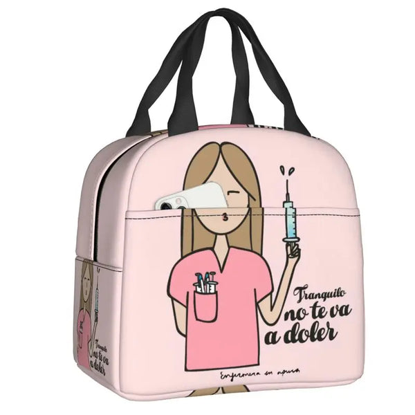 Enfermera Doctor Nurse Lunch Bag