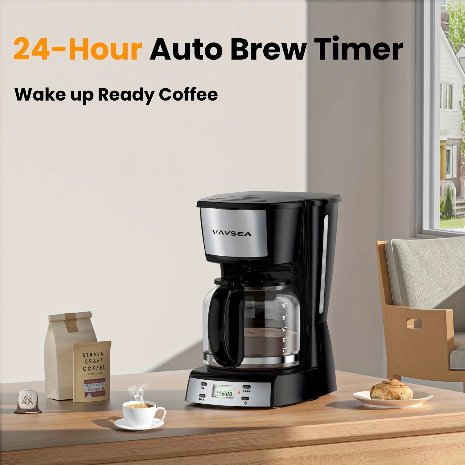 VAVSEA Programmable Coffee Maker