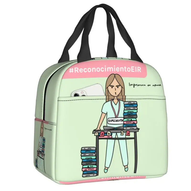 Enfermera Doctor Nurse Lunch Bag