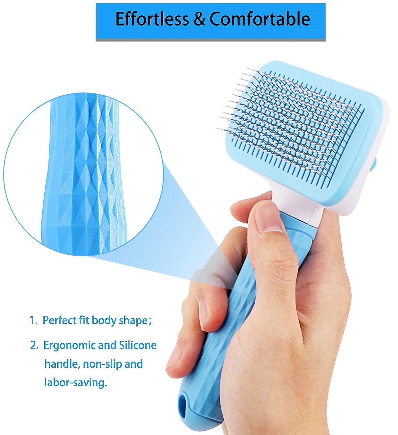 Dog Hair Remover Grooming Brush