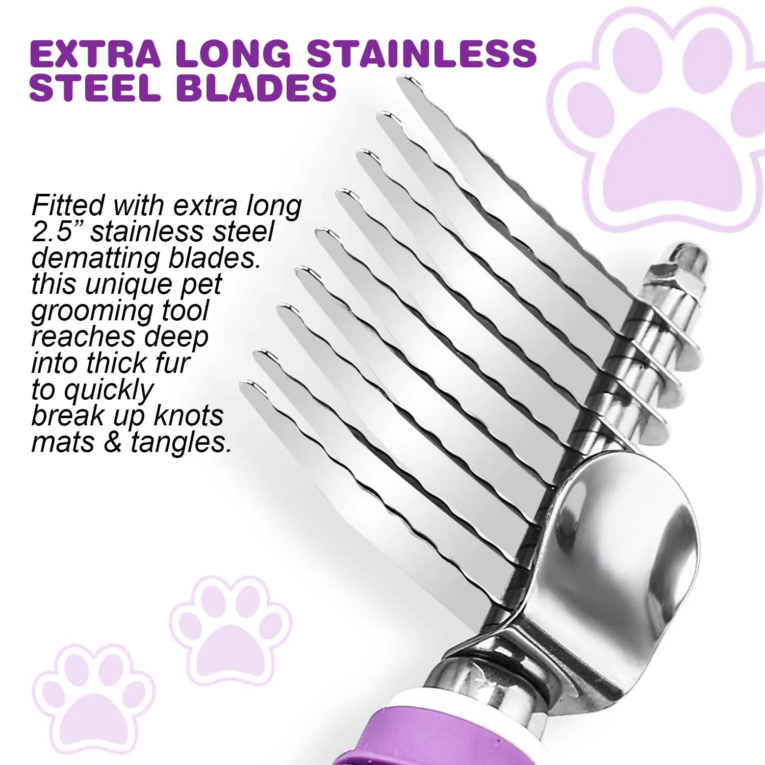 Safety Blade Dematting Comb