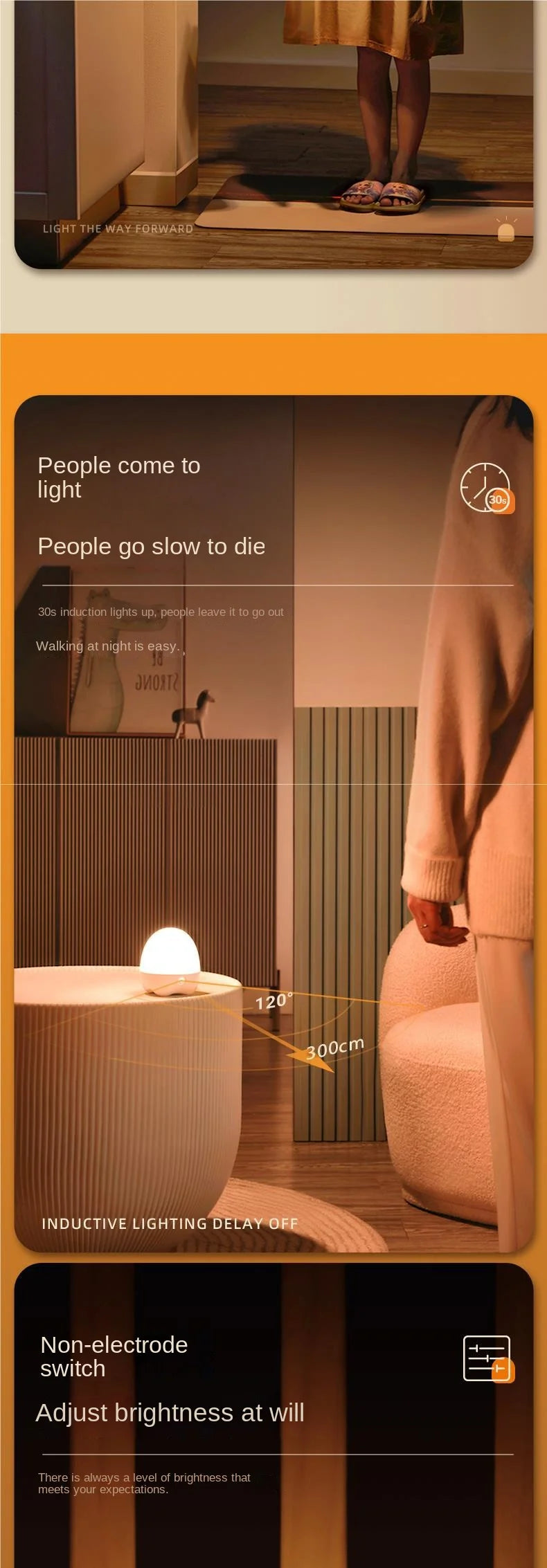 GUIG Charging Induction Night Light