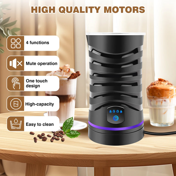 BRIEFNESS 4-in-1 Electric Milk Frother