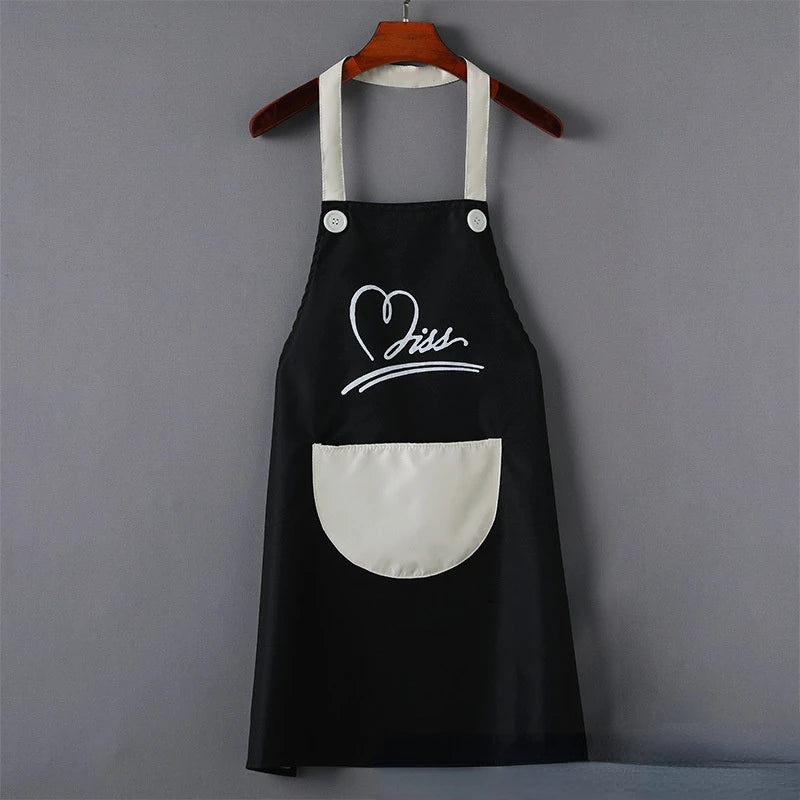 Smile Waterproof Kitchen Apron