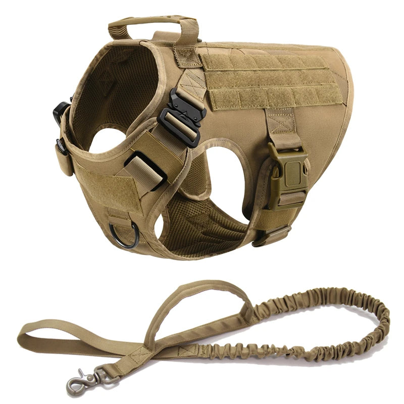 K9 Tactical Dog Harness Set