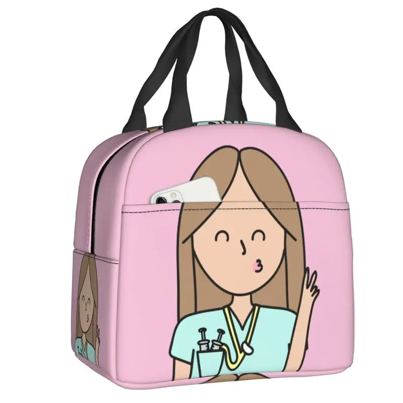 Enfermera Doctor Nurse Lunch Bag