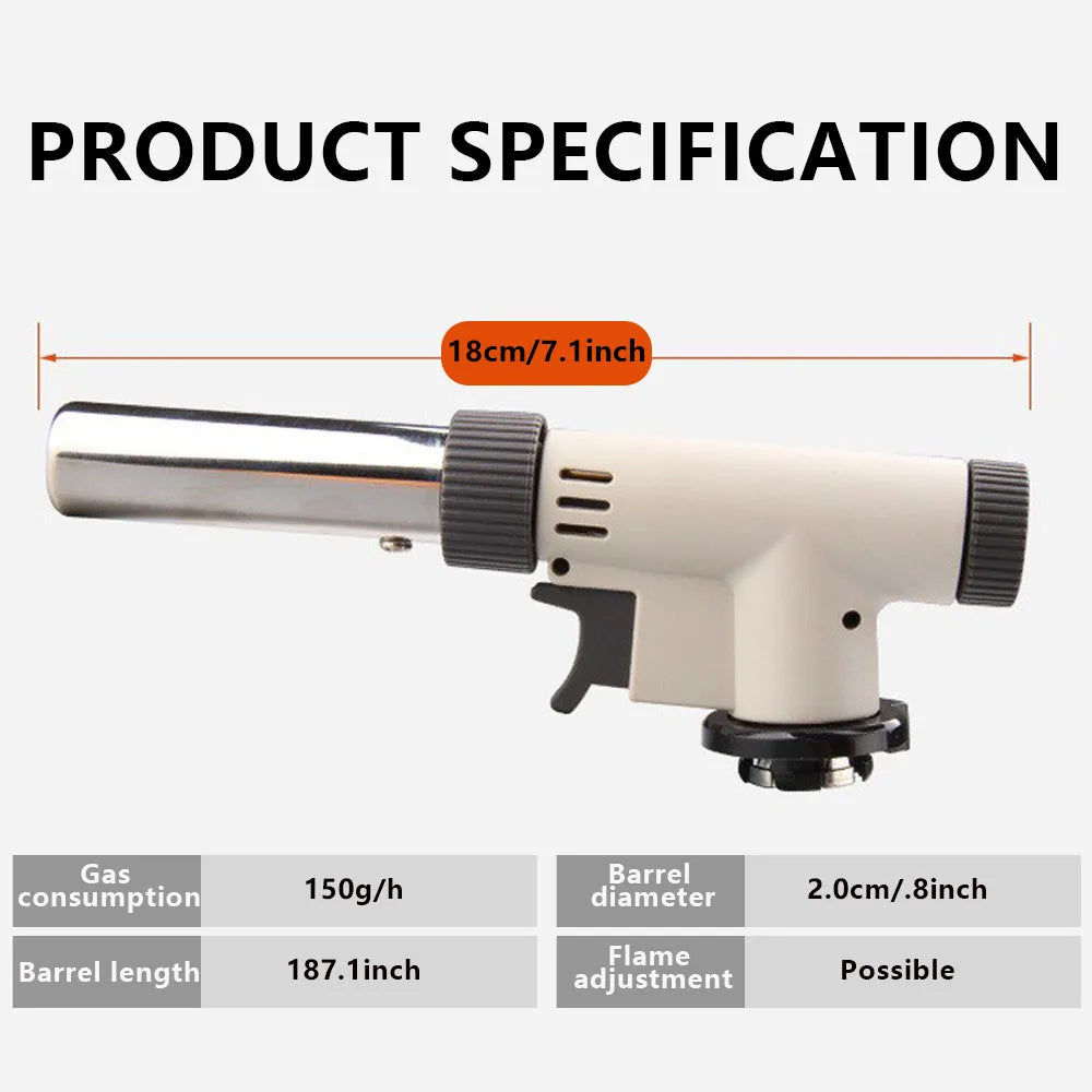 Adjustable Flame Blow Torch Lighter