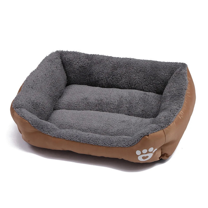 Plush Pet Bed for Cats and Dogs