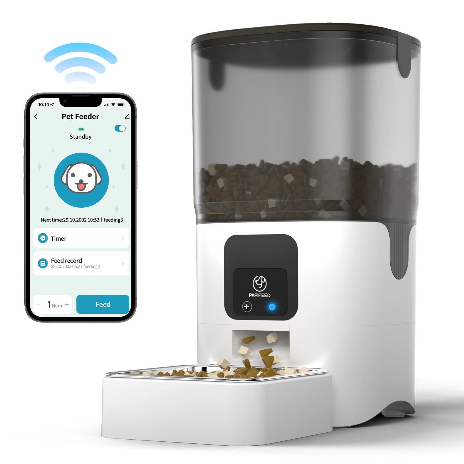PAPIFEED Smart Automatic Cat Feeder