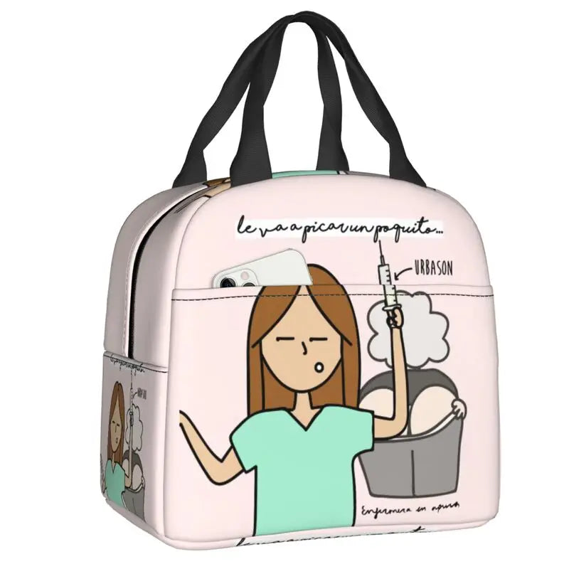 Enfermera Doctor Nurse Lunch Bag