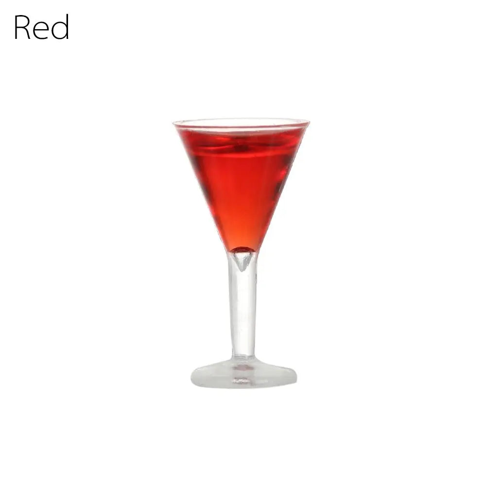 Miniature Dollhouse Wine Glass Set