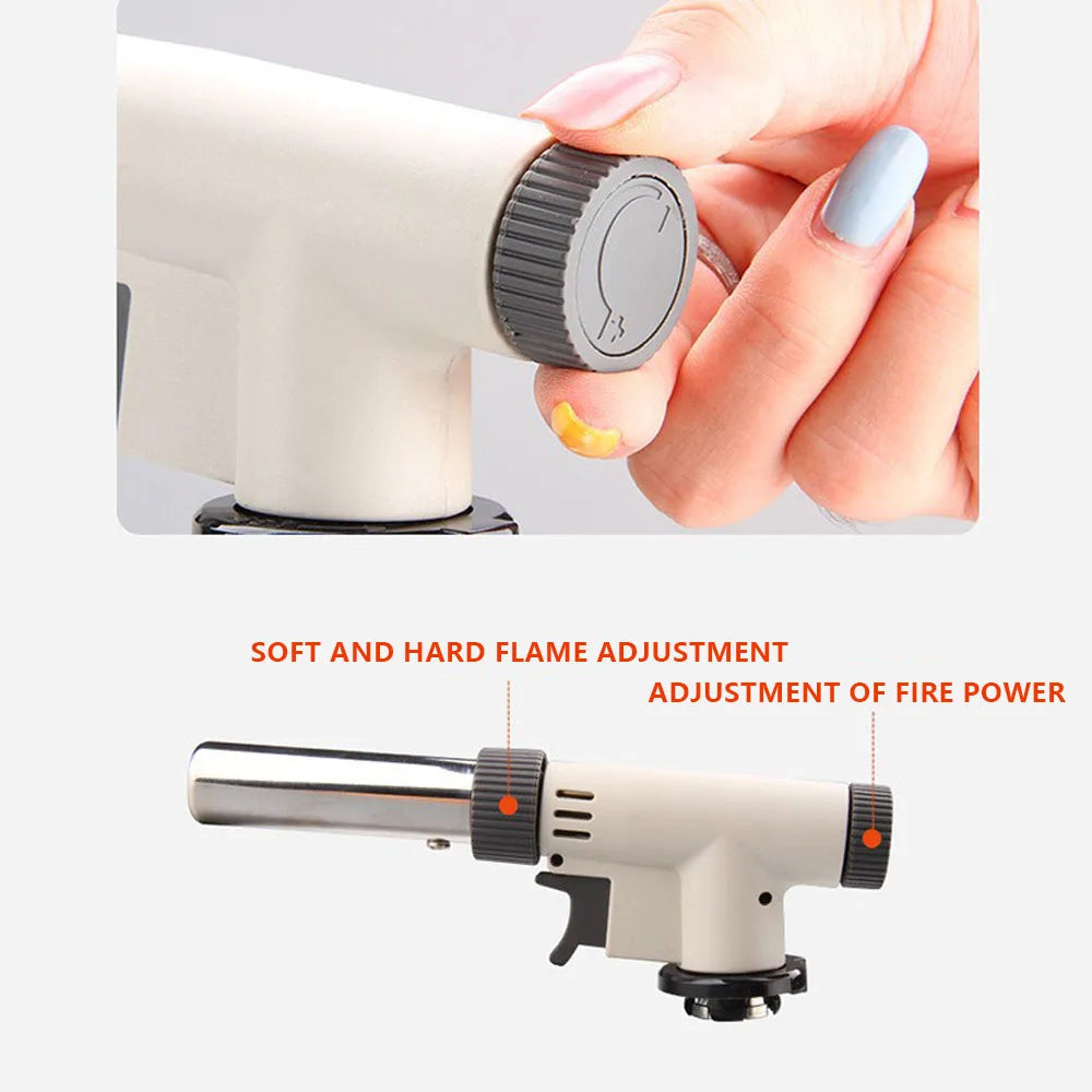 Adjustable Flame Blow Torch Lighter