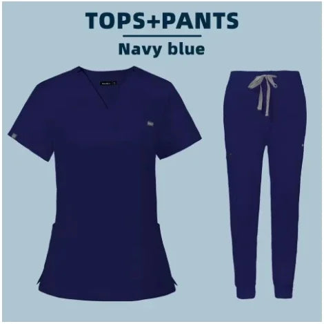 Medical Work Uniform Set for Doctors and Nurses