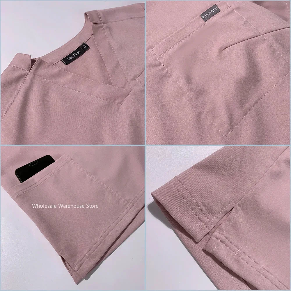 Medical Work Uniform Set for Doctors and Nurses