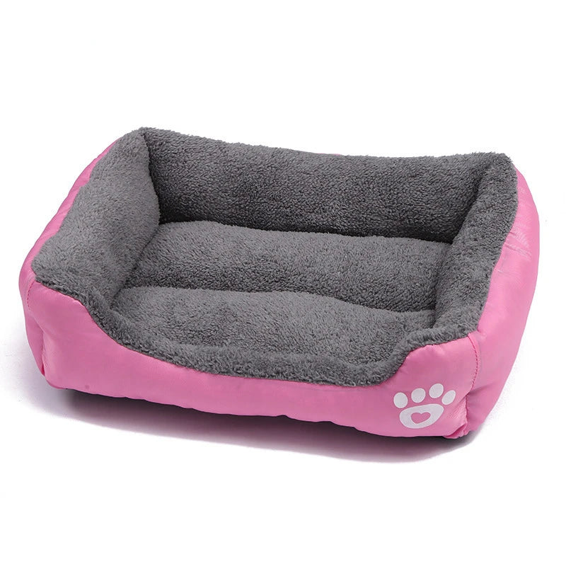 Plush Pet Bed for Cats and Dogs