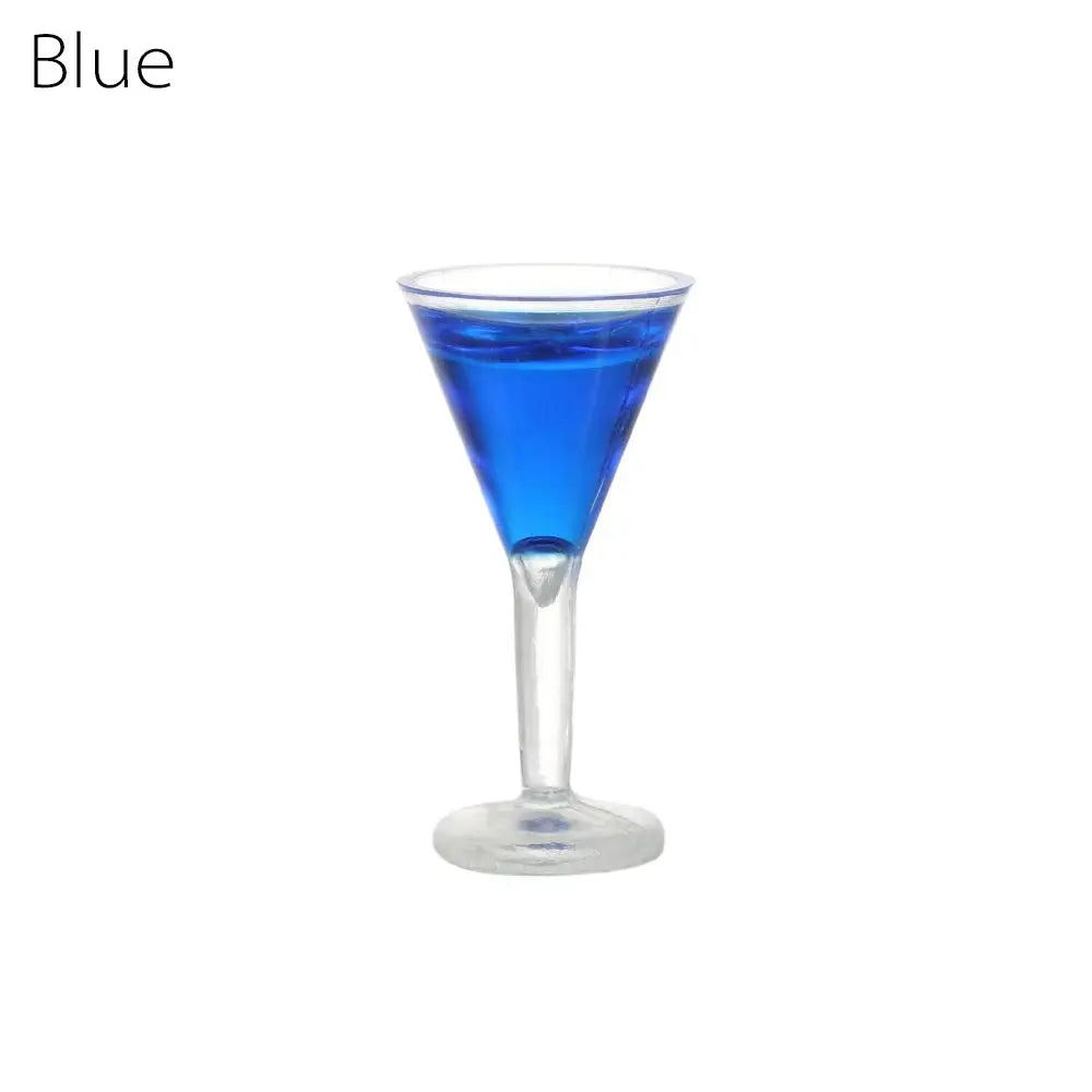 Miniature Dollhouse Wine Glass Set