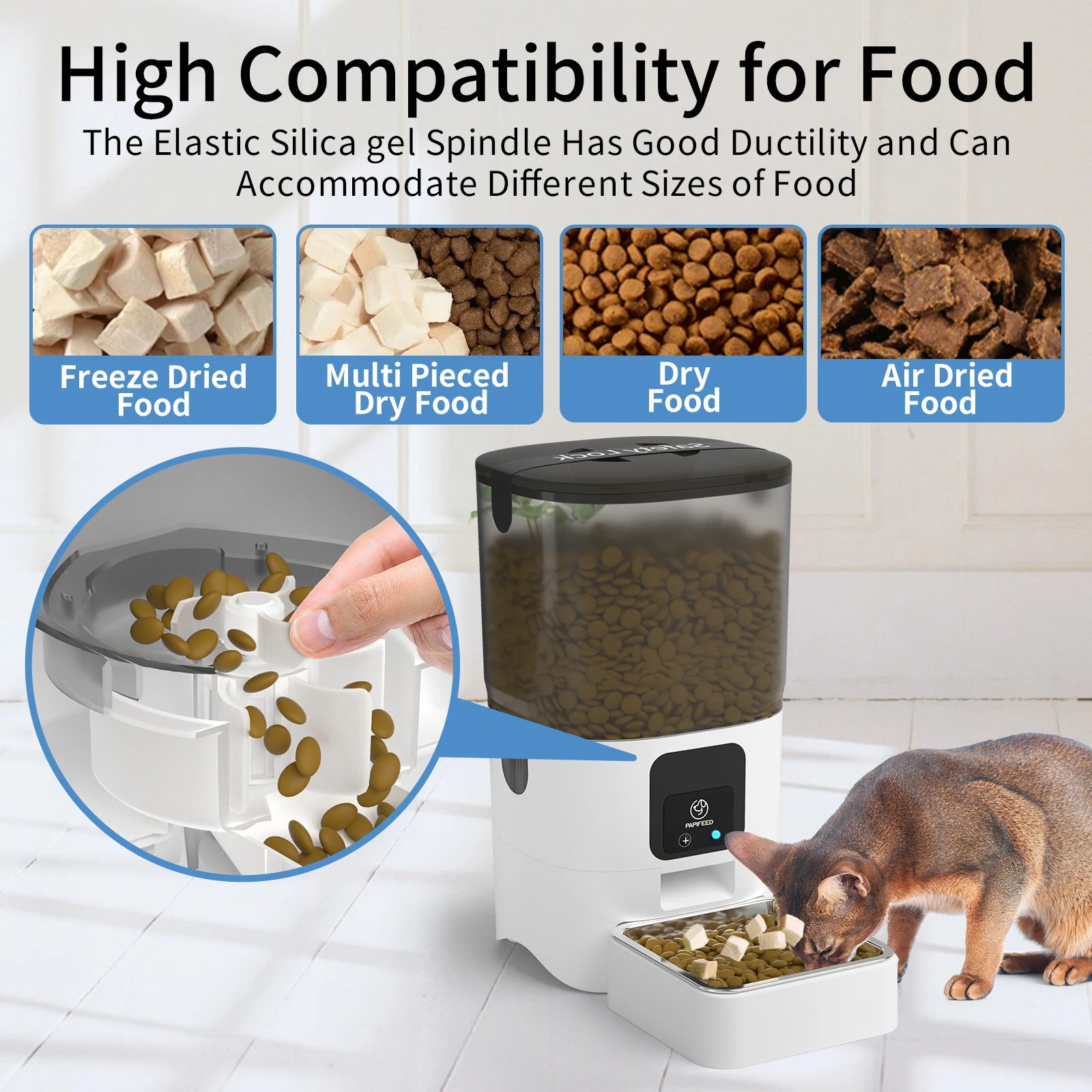 PAPIFEED Smart Automatic Cat Feeder