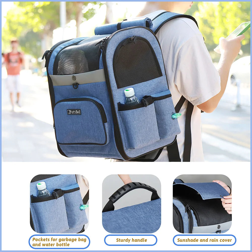Pet Dog Carrier Backpack Travel Bag
